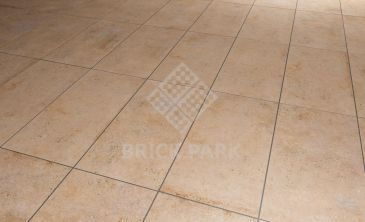 Плитка Stroeher Gravel Blend 961 brown 594x294x10