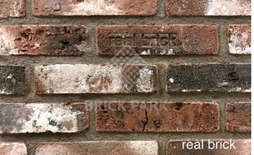 Кирпич ручной формовки Real Brick КР/0.5ПФ loft RB 04 бордовый