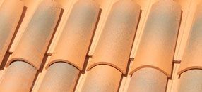 Черепица La Escandella Curved Roof Tile T5 RED Jaspee Red