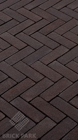 Клинкерная брусчатка Crh Clay Solutions Terra Scura 242x80x80
