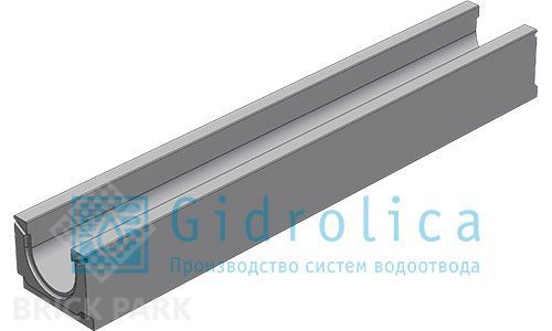 BGU Универсальный лоток DN100, № 0, без уклона