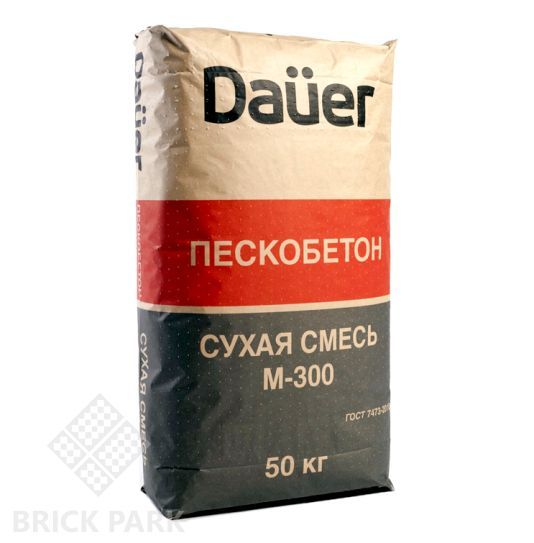 Cухая смесь Dauer М-300 Пескобетон 25 кг