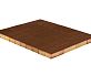 Бетонная брусчатка БРАЕР Прямоугольник Коричневый 200x100x40