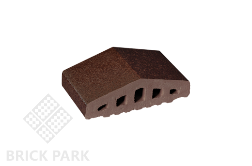Кирпич для ограждений King Klinker Глазированный Коричневый 180/120x100x58