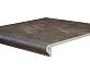 Клинкерная ступень флорентийская Interbau Abell 310x320x9,5 Marone 272