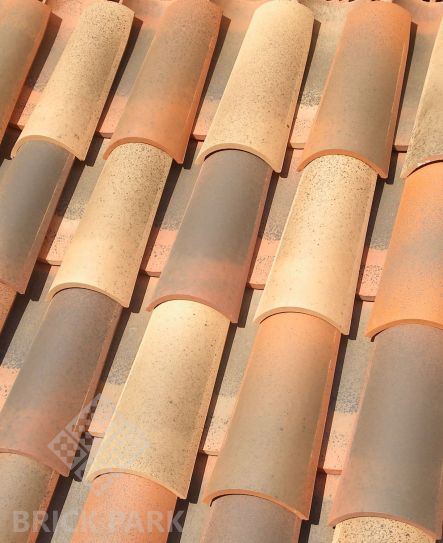 Черепица La Escandella Curved Roof Tile T5 RED Tossal