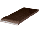 Клинкерный подоконник King Klinker Brown-glazed (02) 350x120x15 мм