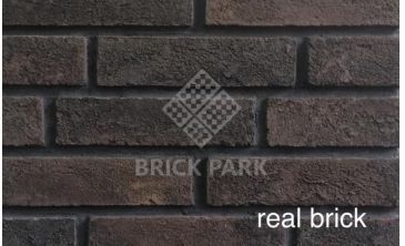 Кирпич ручной формовки Real Brick КР/0,5ПФ Ригель RB 06 горький шоколад