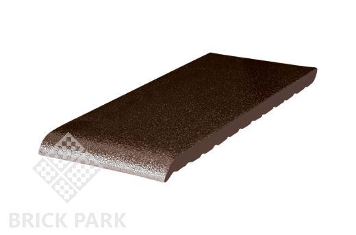 Клинкерный подоконник King Klinker Brown-glazed (02) 245x120x15 мм