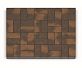 Тротуарная плитка Каменный век Кирпичик Color Mix Желто-коричневый 200×100×60