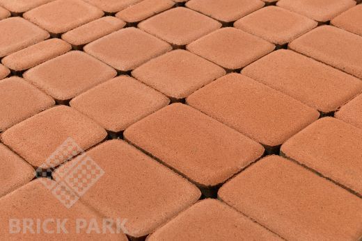 Бетонная брусчатка БРАЕР Классико янтарный 115x115x60