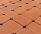 Бетонная брусчатка БРАЕР Классико янтарный 115x115x60