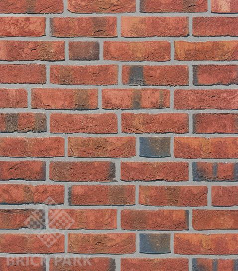 Клинкерная плитка Roben Kleibrand Hellrot Bunt угловая 