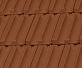 Черепица La Escandella Flat Roof Tile RED Brown