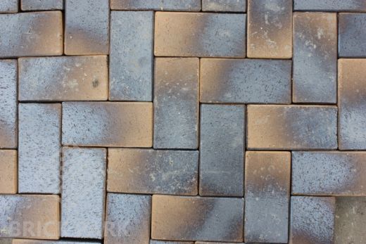 Клинкерная брусчатка ABC-Klinkergruppe Lederfarben black 200x100x45