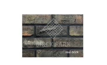 Плитка ручной работы угловая Real Brick Коллекция 9 KANTRI RB 9-13 графитовая