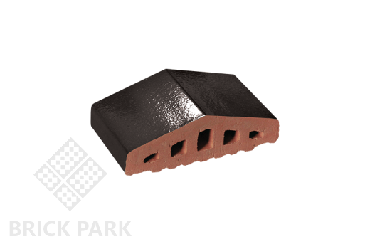 Кирпич для ограждений King Klinker Ониксовый Черный 180/120x100x58 