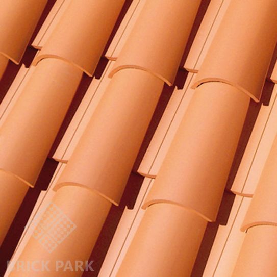 Черепица La Escandella Curved Roof Tile T5 RED 