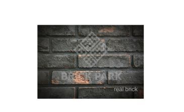 Плитка ручной работы угловая Real Brick Коллекция 2 ЧЁРНЫЙ ПРИНЦ RB 2-03 Глина
