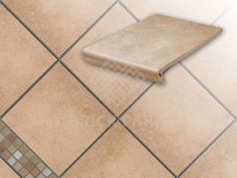Ступень фигурный угол Stroeher Aera 750 rubeo 240x115x52x10