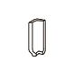 Фигурный угол внутренний Stroeher Secuton TS 05 brilliant weis
