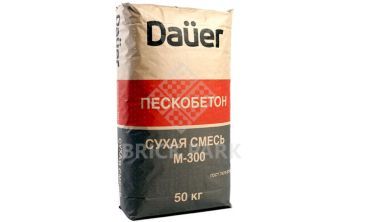 Cухая смесь Dauer М-300 Пескобетон 50 кг