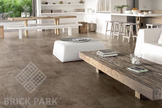 Керамогранит Italgraniti Stone MIX Limestone Brown 22,5x90