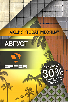 Товар месяца БРАЕР Август Товар месяца БРАЕР Август