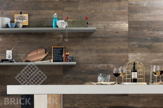 Керамогранит Italgraniti Scrapwood Fire 20x120