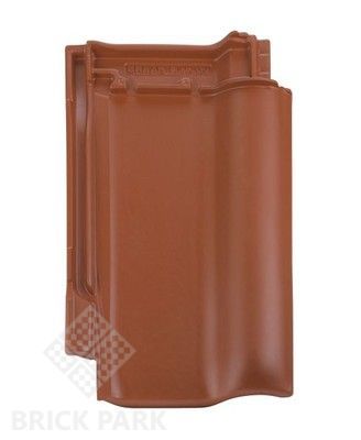 Керамическая черепица Braas Рубин 13V медный